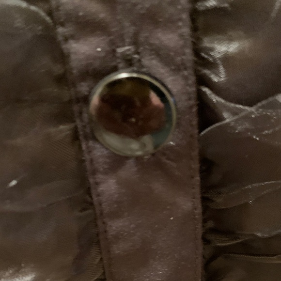 Clocolor Chic Black Ruffled Women's Blouse very Detailed with lace up back - Picture 16 of 16